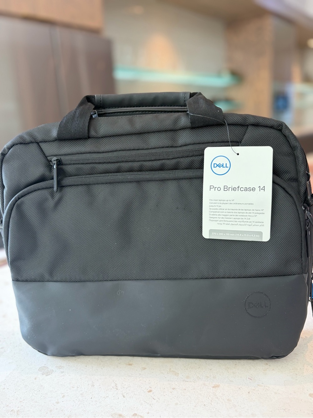 Dell Pro Briefcase 14 PO1420C Laptop Bag Black NWT